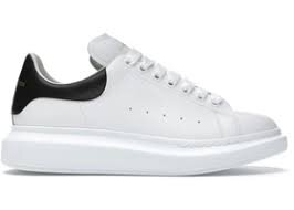 Alexander McQueen Oversized Ivory Black - 553680WHGP59061