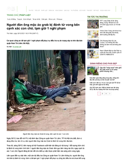 Người đàn ông mặc áo grab bị đánh tử vo... cạnh xác con chó, tạm giữ 1 nghi phạm.png