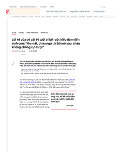 Trước khi tử vong, bé gái 8 tuổi bị ‘dì... hạ dã man 4 tiếng - Tuổi Trẻ Online.png